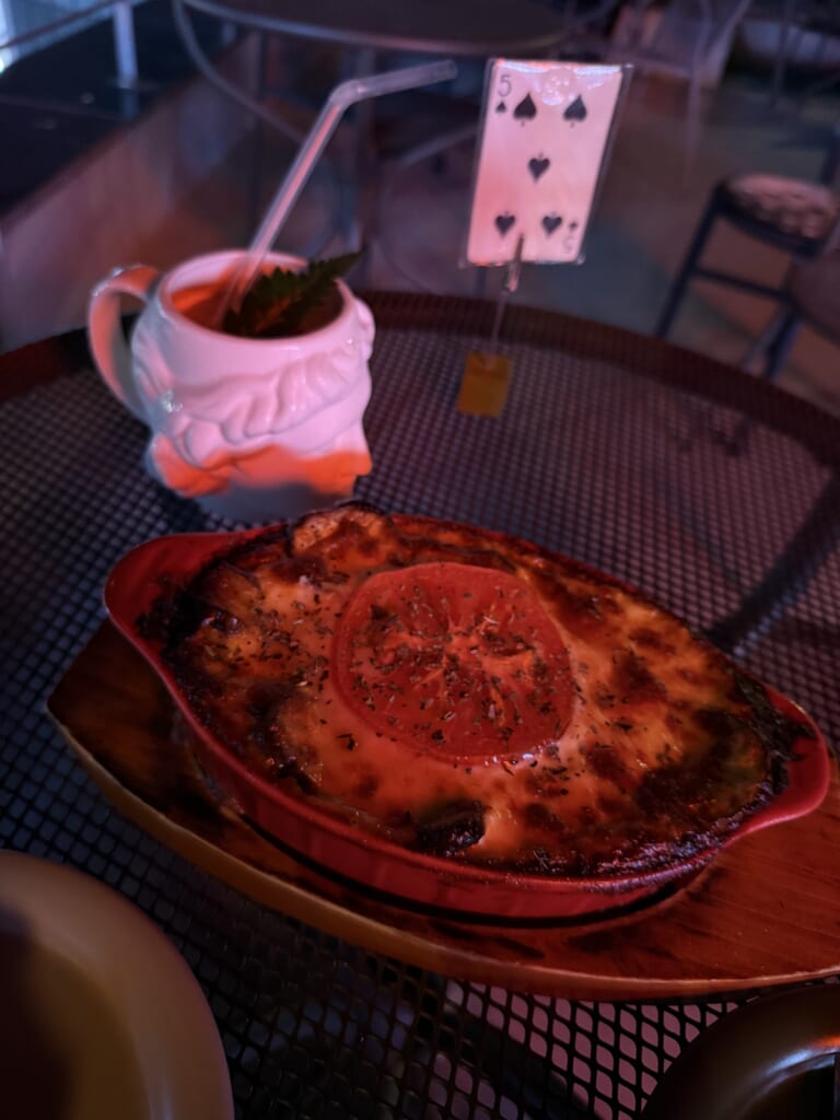 梨泰院 Ugly Society：焼きトマトのラザニア